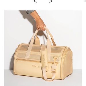 Brand new tan travel pet carrier by wild ones